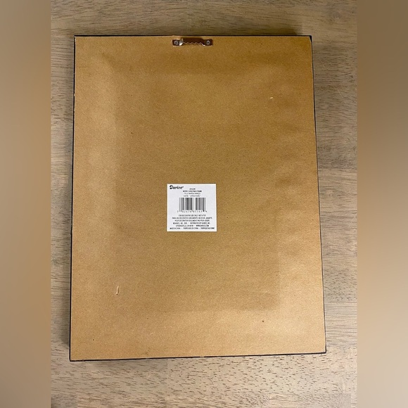 Christmas Wall Decor Embroider Black Wooden Frame‎ 9x12 Inches Rustic  Primitive - Picture 5 of 6